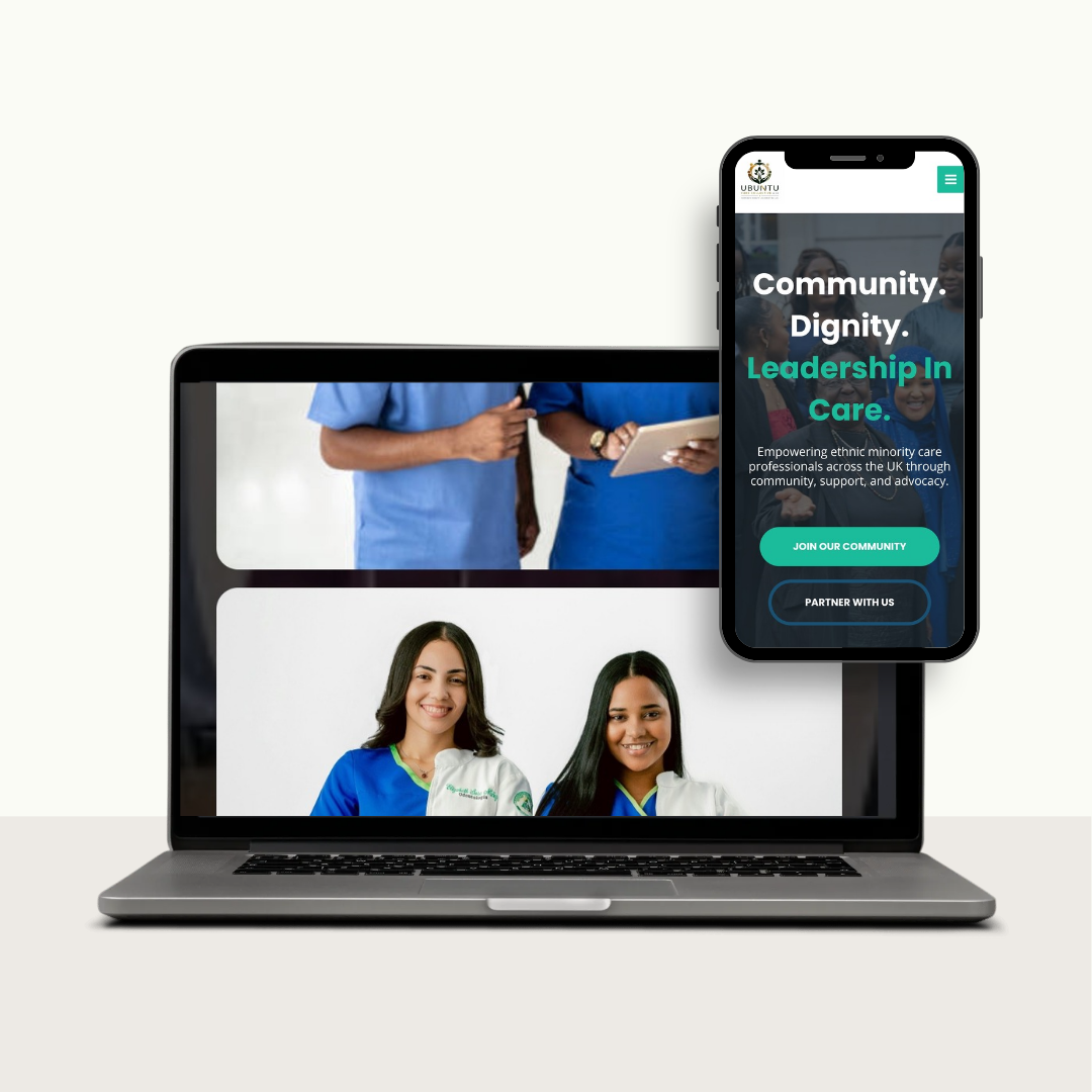 Home Responsive UK nonprofit website designed by 3pleService